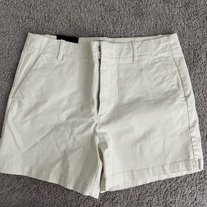 Banana Republic Authentic Chino Flat Front Short, High Rise